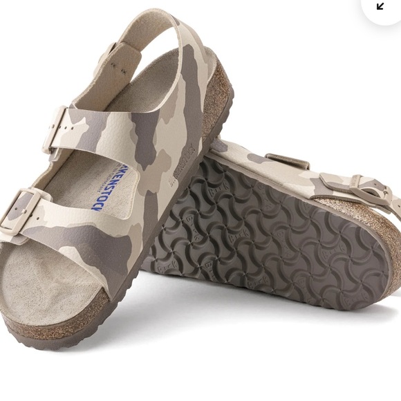 Birkenstock Shoes - Birkenstock Milano Softbed Birko-Flor Sandals